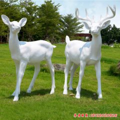 公園動(dòng)物玻璃鋼雕塑