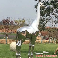 不銹鋼動(dòng)物景觀雕塑